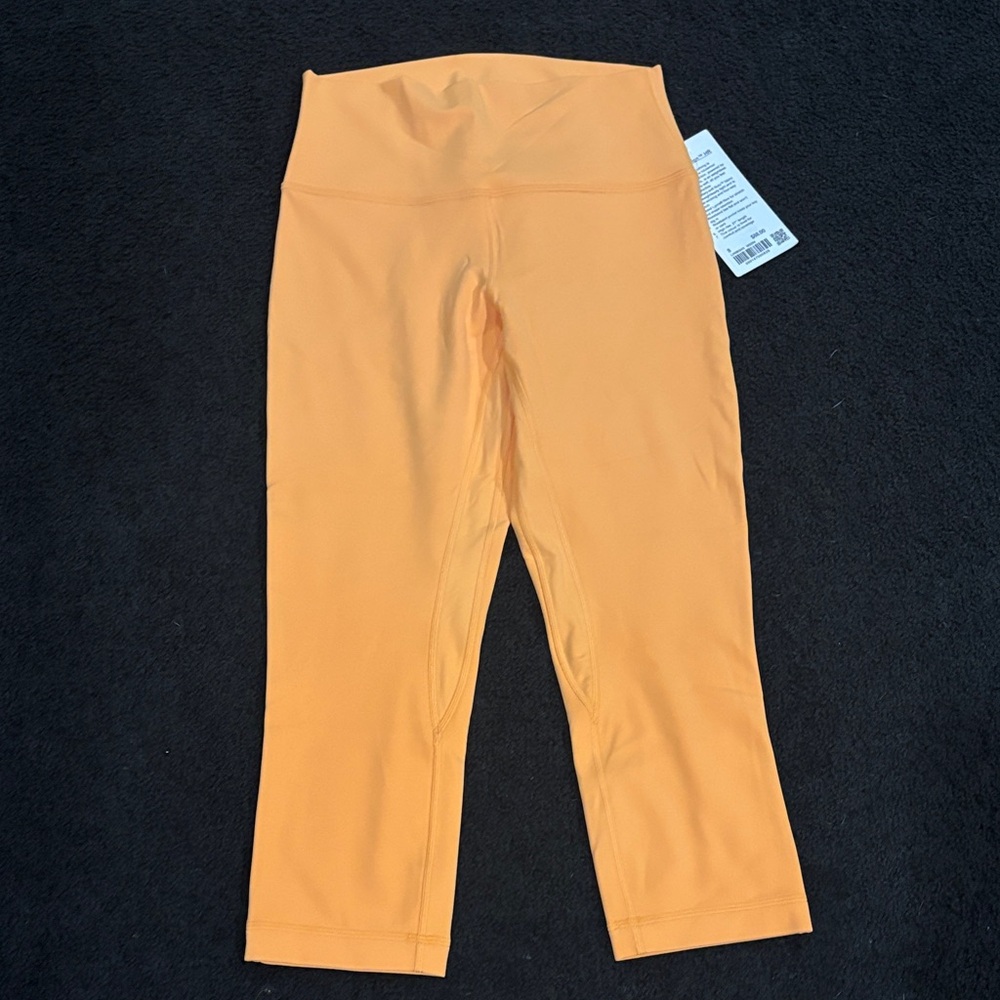 Lululemon Athletica Bright Orange Leggings